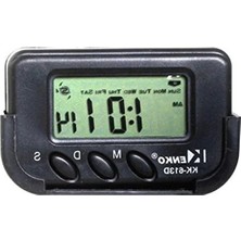 Calperia Dijital Masa ve Araba Saati, Alarm ve Kronometre Özellikli