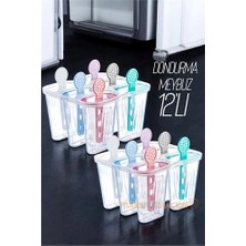 Butik Turk 12 Li Dondurma Kalıbı Meybuz Kalıbı