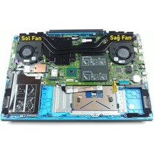 Bilbor Bilgisayar Dell G3 3590 Notebook Fan / Ver.2 (Sol Fan)