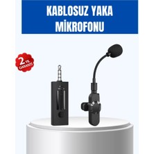Midas Toptan Home Kablosuz 2.4 Ghz Yaka Mikrofonu – 60 M Menzilli, Gürültü Azaltıcı, Şarjlı ve Taşınabilir