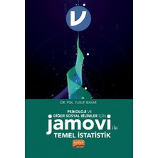Nobel Bilimsel Eserler Psikoloji ve Diğer Sosyal Bilimler Için Jamovi ile Temel Istatistik