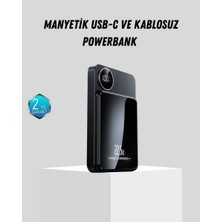Midas Toptan Home Manyetik Güç Bankası 15W Kablosuz 20W Pd Hızlı Şarj