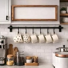 Midas Toptan Home 8 Kancalı Yapışkanlı Askı Aparatı