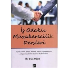 Gazi Kitabevi Iş Odaklı Müzakerecilik Dersleri