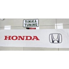 Şimika Honda Otomobil Torpido Havlusu Araç Göğüs Halısı Üniversal Yıkanabilir(Anahtarlık Hediyeli)