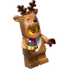 LEGO City - Ren Geyiği Kostümlü Kız Orijinal Minifigür