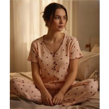 Pointella Patlı Kısa Kollu Pijama Takımı