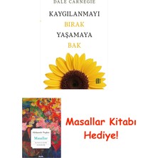 Mona Kitap Kaygılanmayı Bırak Yaşamaya Bak + Masallar Hediye
