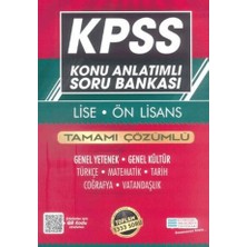 Evrensel İletişim Yayınları 2024 Kpss Lise - Ön Lisans Konu Anlatımlı Soru Bankası