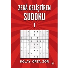 Beyaz Balina Yayınları Zeka Geliştiren Sudoku 1 Ramazan Oktay Ciltsiz 156 Sayfa Eğlenceli Bulmacalar