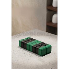 Yeşil Siyah Fidget, Sonsuz Küp, Stres Küpü