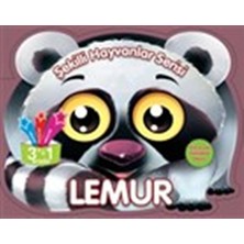 Parıltı Yayınları Şekilli Hayvanlar Serisi: Lemur
