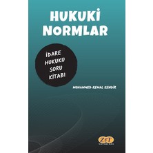 Zet Yayınları Hukuki Normlar Idare Hukuku Çözümlü Soru Kitabı