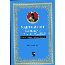 Gazi Kitabevi Mahtumkulu Eserlerinin Deyimler Sözlüğü