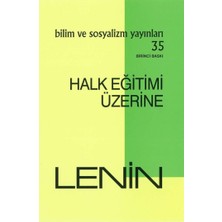 Bilim Ve Sosyalizm Yayınları Halk Eğitimi Üzerine