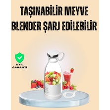 Pileli Store 1200MAH Şarjlı Hafif ve Pratik Taşınabilir Blender