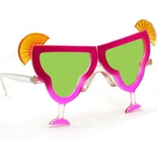 Nemere Margarita Parti Gözlüğü Pembe Renk 16X8 cm