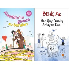 Günışığı Kitaplığı Alaaddin`in Geveze Su Boruları ve Her Şeyi Yanlış Anlayan Kedi (Behiç Ak)