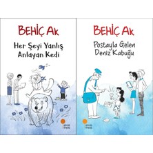 Günışığı Kitaplığı Her Şeyi Yanlış Anlayan Kedi ve Postayla Gelen Deniz Kabuğu (Behiç Ak)