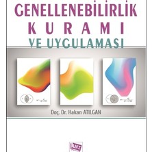 Anı Yayıncılık Genellenebilirlik Kuramı ve Uygulaması