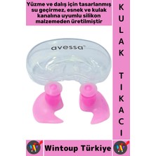 Wintoup #kulaktıkacı Konforlu Esnek Su Geçirmez Gürültü Önleyen Havuz Deniz Dalış Yüzme Silikon Kulak Tıkacı