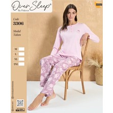 Sleep Poleren Pembe Süprem Pijama Takım