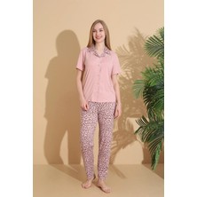 01327 Milan Ceket Yaka Pijama Takım