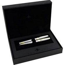 Steelpen 7284 Santana Krom Gold Dolma Kalem+Tükenmez Kalem