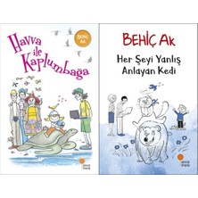 Günışığı Kitaplığı Havva ile Kaplumbağa ve Her Şeyi Yanlış Anlayan Kedi (Behiç Ak)