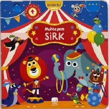 Uçan Fil Yayınları Hareketli Minikler: Muhteşem Sirk (Ciltli)