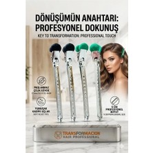 Flamex Kadife Uçlu, Paslanmaz Çelik Profesyonel Saç Ayırma Pens Toka 723022