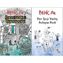 Günışığı Kitaplığı Çatıdaki Gezegen ve Her Şeyi Yanlış Anlayan Kedi (Behiç Ak)