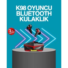 Pileli Store Kablosuz Bluetooth 5.0 Metal Kasa Gaming Kulaklık