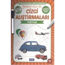 Parıltı Yayınları Çizgi Alıştırmaları - Taşıtlar