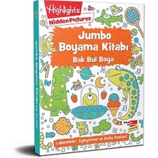 Dikkat Atölyesi Yayınları Jumbo Boyama Kitabı Bak Bul Boya