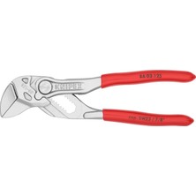 Knipex Pense Anahtarı, Küçük, Çoklu Anahtar, Krom Vanadyum, Krom Kaplama Pas Koruması, 125 Mm, 86 03
