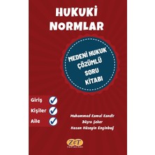 Zet Yayınları Hukuki Normlar Medeni Hukuk Çözümlü Soru Kitabı