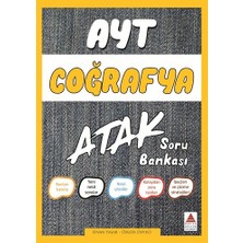 Delta Kültür Yayınevi Ayt Coğrafya Atak  Soru Bankası
