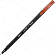 Halsa Dong-A Hexaplus Fineliner Kahverengi Fiber Uçlu 12 Adet