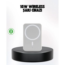 Pazarcan Iphone Serileri Magsafe Manyetik Araç Telefon Tutucu Şarj