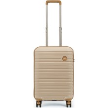 GROUND Vanille Kabin(Küçük) Boy Valiz Kemik-Gold - 10663