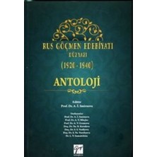 Gazi Kitabevi Rus Göçmen Edebiyatı Düzyazı (1920-1940) : Antoloji