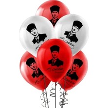 Hilal Ticaret Kika Pastel Balon Baskılı 100’LÜ Atatürk
