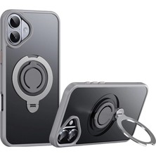 Freedom Storee Joko Apple Iphone 16 Plus Avatar 360 Dönen Magsafe Kapak - Titan Gri