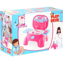 Pazarcan 573-BP Little Nurse Oyun Taburesi̇ Doktor Set Kiz(Ürün Oyuncaktır)