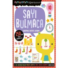 İndigo Çocuk Oynuyorum Öğreniyorum – Sayı Bulmaca Çıkartmalı Aktivite Kitabım