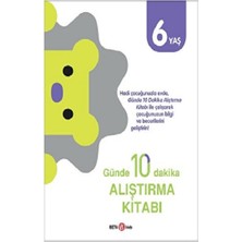 Beta Kids Günde 10 Dakika Alıştırma Kitabı 6 Yaş