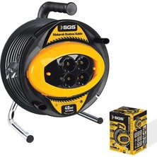 Pazarcan Sgs 2135 40 Metre Makaralı Uzatma Kablosu 3x2,5 Kablo