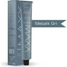 Maxx Deluxe Saç Boyası 100ML. Metalik Gri