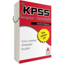 Delta Kültür Yayınevi Delta Kpss Anayasa-Vatandaşlık Strateji Kartları